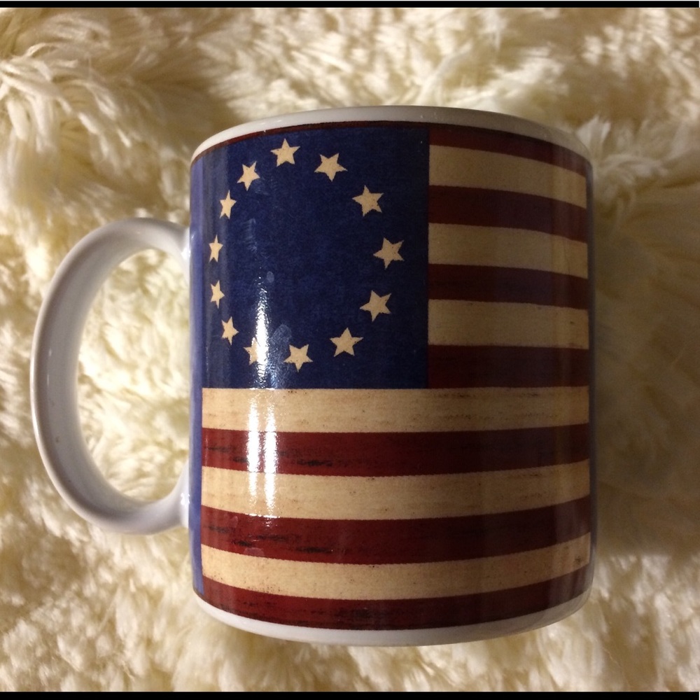 13 Colonies Betsy Ross Flag Ceramic Mug